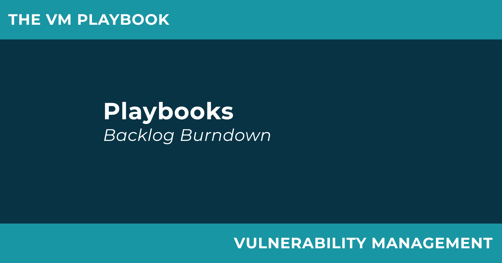 Backlog Burndown: A 4-Week Sprint Model for Vulnerability Debt